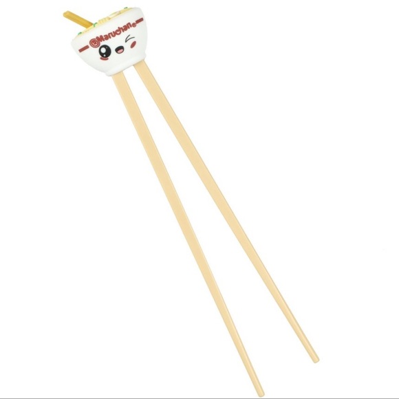NWT Maruchan Ramen Noodle Bowl Bundle w/Chopsticks Holder Soup Spoon Winking Eye - Picture 2 of 6